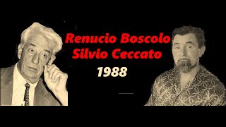 Renucio Boscolo  Silvio Ceccato 1988 [upl. by Enerual]