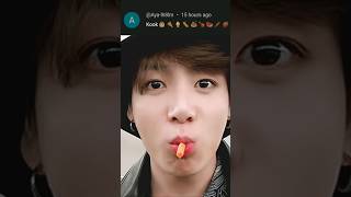 Jungkook emoji eating asmr video pt30💜😍 jungkook cute moments bts btsarmy jungkook jk shorts [upl. by Tennies]