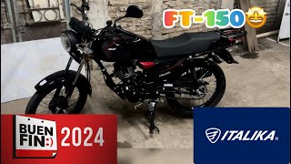 Compramos moto ITALIKA F150 en el BUEN FIN super economica🤩En descuento mi primer moto estandar👀 [upl. by Fording86]