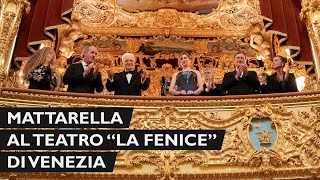 Mattarella al Teatro “La Fenice” di Venezia [upl. by Ahsirat]