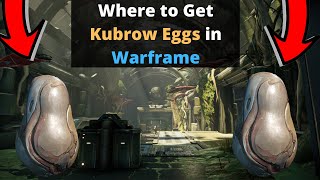 Where to get Kubrow Eggs in Warframe [upl. by Ianteen]