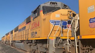 UP 2364 SD60M Cab tour [upl. by Wilona538]