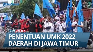 Penentuan UMK Surabaya 2022 dan Daerah Lain di Jawa Timur [upl. by Hluchy]