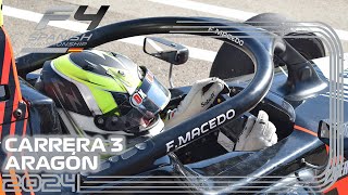 🔴DIRECTO  MOTORLAND ARAGÓN F4 SPAIN 2024 CARRERA 3 [upl. by Lieno194]