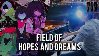 Field of Hopes and Dreams Piano and Orchestra  Deltarune Melody Geeks [upl. by Dorine450]