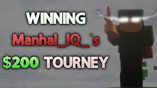 Winning ManhalIQs 200 Bedwars Tournament [upl. by Kursh]