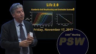 PSW 2383 Life 2 0 Synthetic Self Replicating and Evolvable Systems  Gerald Joyce [upl. by Hama184]