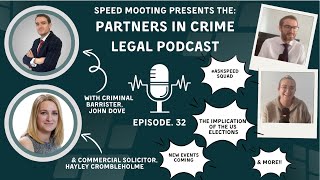 Partners in Crime  Legal Podcast  32  the US Election Results amp Mooting tops tips [upl. by Barcot]