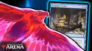 Pioneer Izzet Phoenix is COMPLETE in Explorer  Magic Arena Gameplay [upl. by Ramunni]