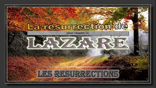 La résurrection de Lazare Selon la Bible [upl. by Krm458]