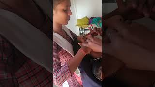 Facial step by step students ko batate hue [upl. by Farnsworth]