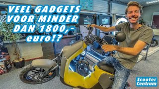 DE GOEDKOOPSTE ELEKTRISCHE SCOOTER MET DE MEESTE GADGETS  SEGWAY B110S  ALLE DETAILS [upl. by Ainad838]