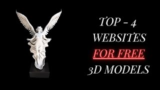 Top 4 Websites for Free 3D Models  Free 3D model  3Ds max tutorial  3D components  3ds max [upl. by Farver]