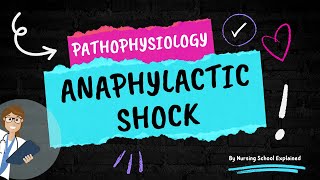 Pathophysiology of Anaphylactic Shock [upl. by Jolie960]