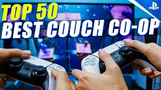 50 BEST COUCH COOP PS5 amp PS4 GAMES 2024 [upl. by Lusar]