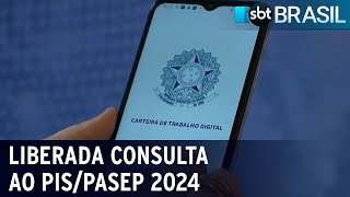 Governo libera consulta ao abono PISPasep 2024  SBT Brasil 050224 [upl. by Iba]