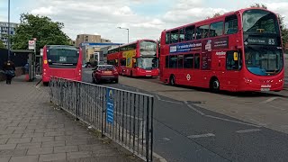 FULL ROUTE VISUAL Metroline Route 83 Alperton Sainsburys  Golders Green Bus Station [upl. by Blase]