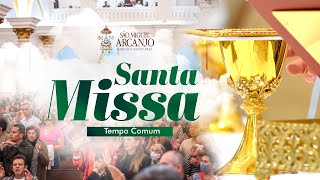 Santa Missa na Basílica de São Miguel Arcanjo  30º Domingo do Tempo Comum  Domingo [upl. by Ttenaej]