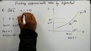 Finding Value by using differential approximation [upl. by Anella]