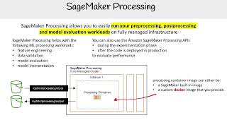 Data Processing with SageMaker Processing Jobs  AWS AI Practitioner AIFC01 [upl. by Ibbie929]