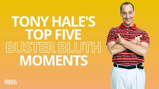 Top 5 Buster Bluth Moments According to Arrested Developments Tony Hale  IMDb Show [upl. by Aisenet]