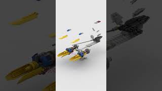 LEGO Star Wars  Anakins Podracer  Speed Build [upl. by Samaria118]