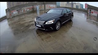 Lexus LS600h L  TEST POV Drive amp Walkaround [upl. by Legnaros]