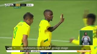 Sport  Mamelodi Sundowns progresses to the CAF Champions League group [upl. by Claudie]