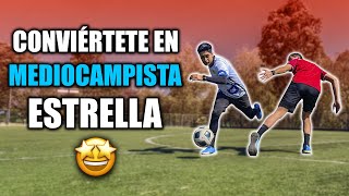 APRENDE JUGADAS FÁCILES Y EFECTIVAS para ser un MEJOR MEDIOCAMPISTA en el FUTBOL 🤩⚽️ [upl. by Egarton]