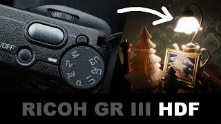 Dare I say quotCinematicquot Ricoh GR III HDF Model [upl. by Wilburt]