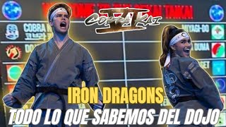 TODO LO QUE SABEMOS DEL DOJO DE IRON DRAGONS EN COBRA KAI TEMPORADA 6 PARTE 2 🐍 [upl. by Keldah]