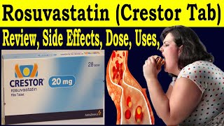 Crestor 20 mg Tablet Review  Rosuvastatina 20 mg  Uses Side Effects Dose Uses in Pregnancy [upl. by Honna]