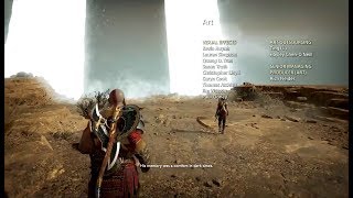 God of War PS4  Kratos tells Atreus the story about his name [upl. by Rodolph]