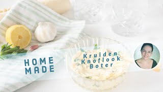 Knoflook kruidenboter maken [upl. by Yenar]