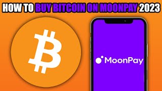 How To Buy Bitcoin on Moonpay 2024 [upl. by Gnihc]