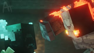 Warden Vs Redstone Golem Minecraft Animation [upl. by Ahseyd365]