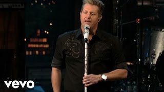 Rascal Flatts  I Wont Let Go Live On Letterman [upl. by Bowne910]