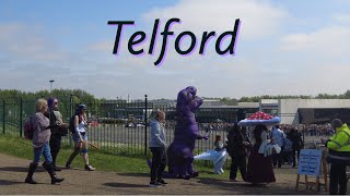 Brief Trip to Telford  Saturday walk  Town and City Walks [upl. by How]