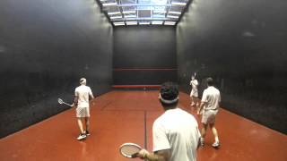 British Open Rackets Doubles 2015  Door Cam [upl. by Verna]