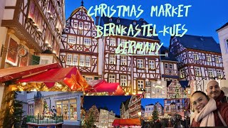 Weihnachtsmarkt Christmas Market BernkastelKues Germany 2021 [upl. by Llekcir]