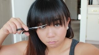 How To Cut Perfect Bangs EVERY TIME  Easy Fool Proof [upl. by Safier]