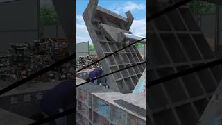 Hydraulic Press Machine Labour Accident 😰 shorts 3danimation [upl. by Floro523]