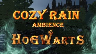 Harry Potter  Experience the MAGIC of Hogwarts on a Rainy Day [upl. by Rombert]