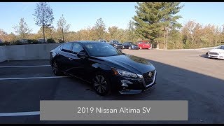 2019 Nissan Altima SVWalk Around VideoIn Depth ReviewTest Drive [upl. by Cornish]