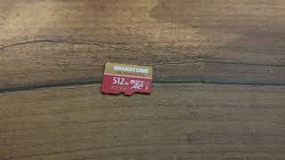 Gigastone 512 GB Micro SD Card Review [upl. by Ackerman]