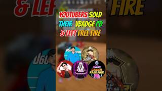 Why Youtubers Sell V Badge Id freefire shorts freefireshorts vbadge [upl. by Ailati]