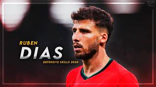 Rúben Dias 2024 ● BEAST  Crazy Tackles amp Defensive Skills ᴴᴰ [upl. by Anes]