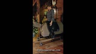 50 Plus Equestrian Demonstrates the Ideal Ratio of Aids with the Equicizer [upl. by Eatnahs]