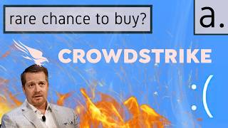 CrowdStrike stock down 13 time to buy [upl. by Ahsinotna]