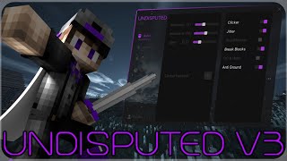 UNDISPUTED V3  1 Ghost Client Minecraft Bedrock Edition 12140 [upl. by Nnylassej]